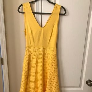 Yellow Sumner Midi Dress